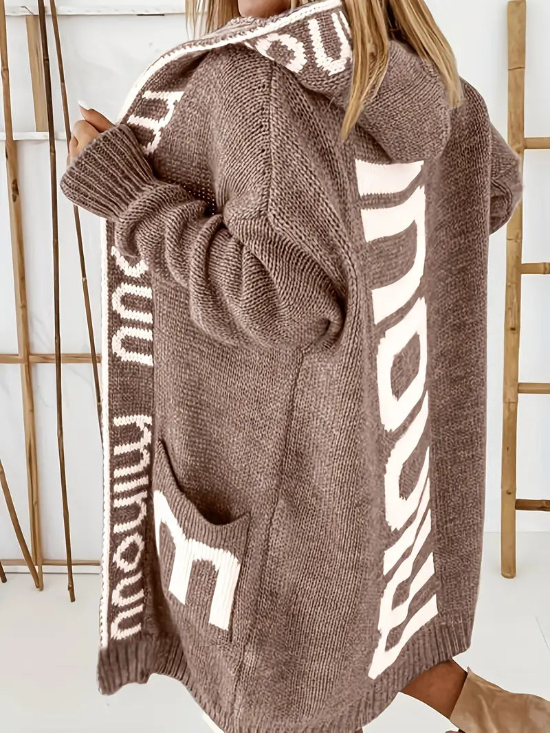 Anca – Cardigan Lung Elegant