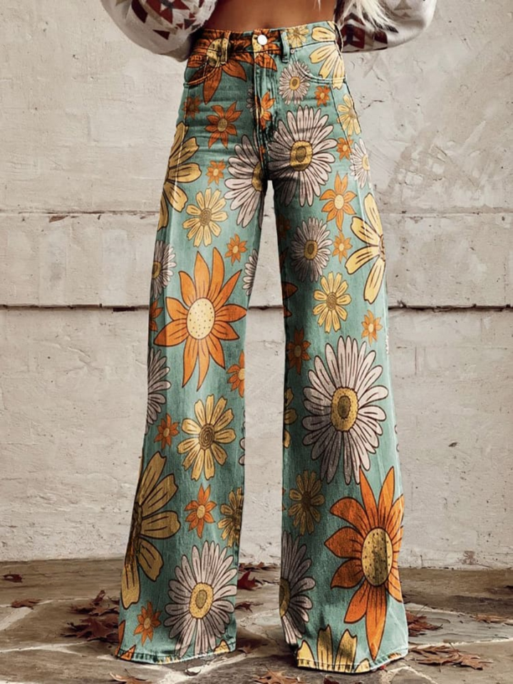 Ellen - Pantaloni boho eleganți