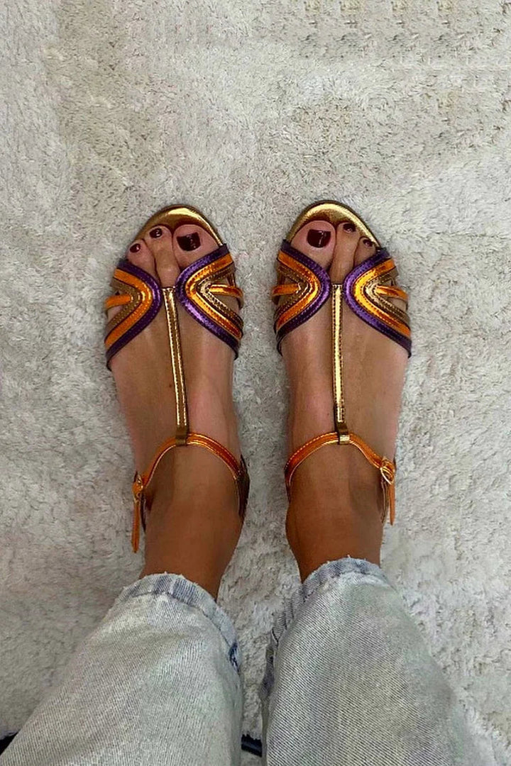 Viviana™ | Sandale Culori Mediteraneene