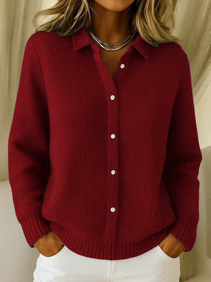 Elena | Cardigan Clasic din Tricot Moale