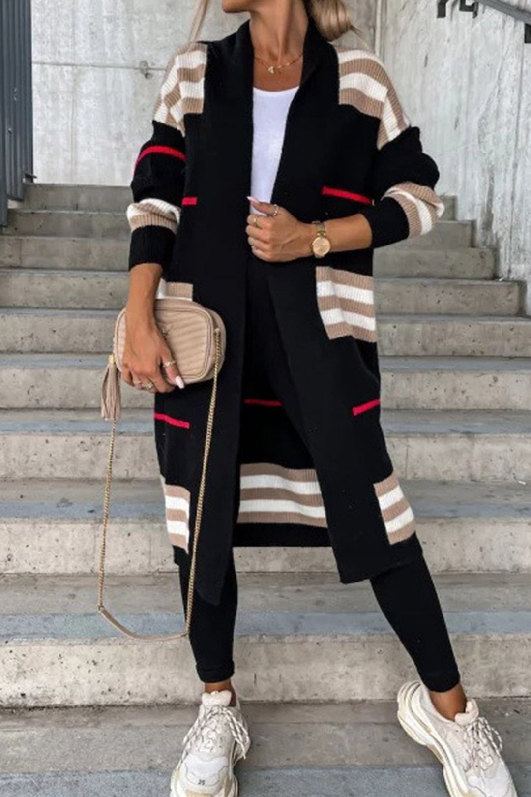 Wilma | Cardigan lung elegant