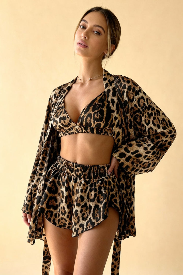 Set pijama 3 piese Felina