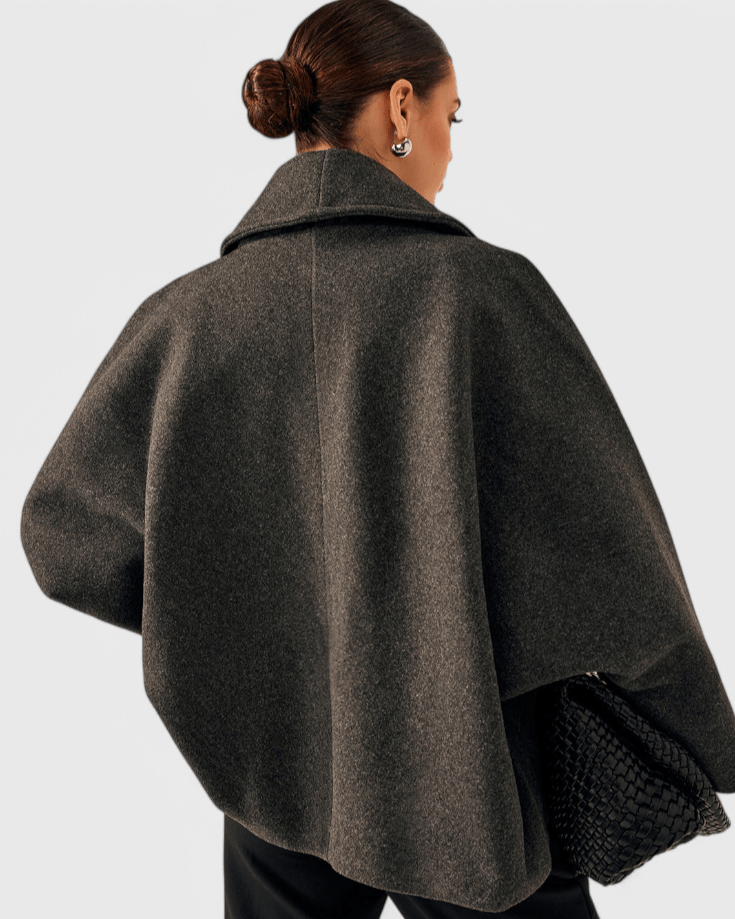 Helena | Palton cu aspect tweed
