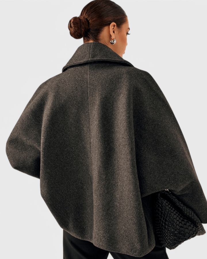 Helena | Palton cu aspect tweed