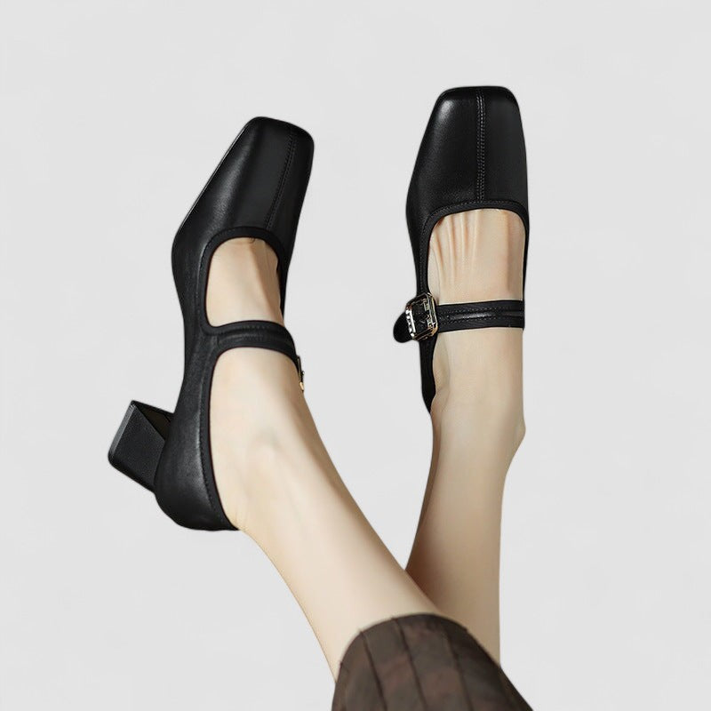 Catherine | Mary janes elegante cu toc