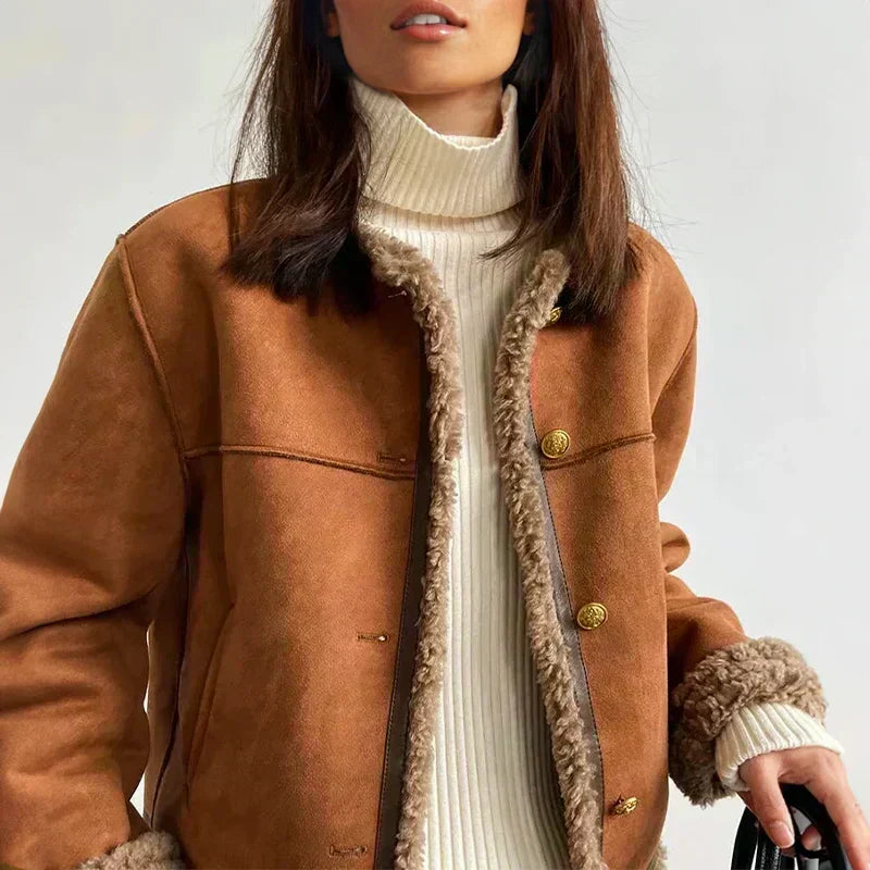 Rosalie | Jachetă Elegantă Pufoasă