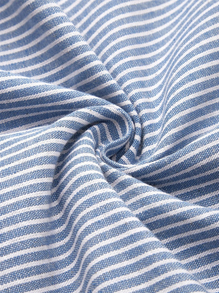 JARNA | Rochie Midi cu Dungi