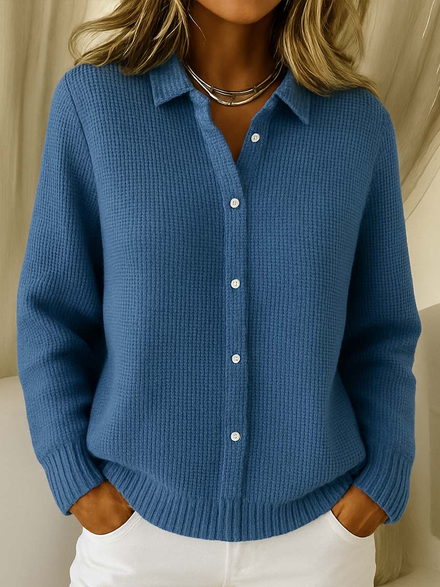 Elena | Cardigan Clasic din Tricot Moale